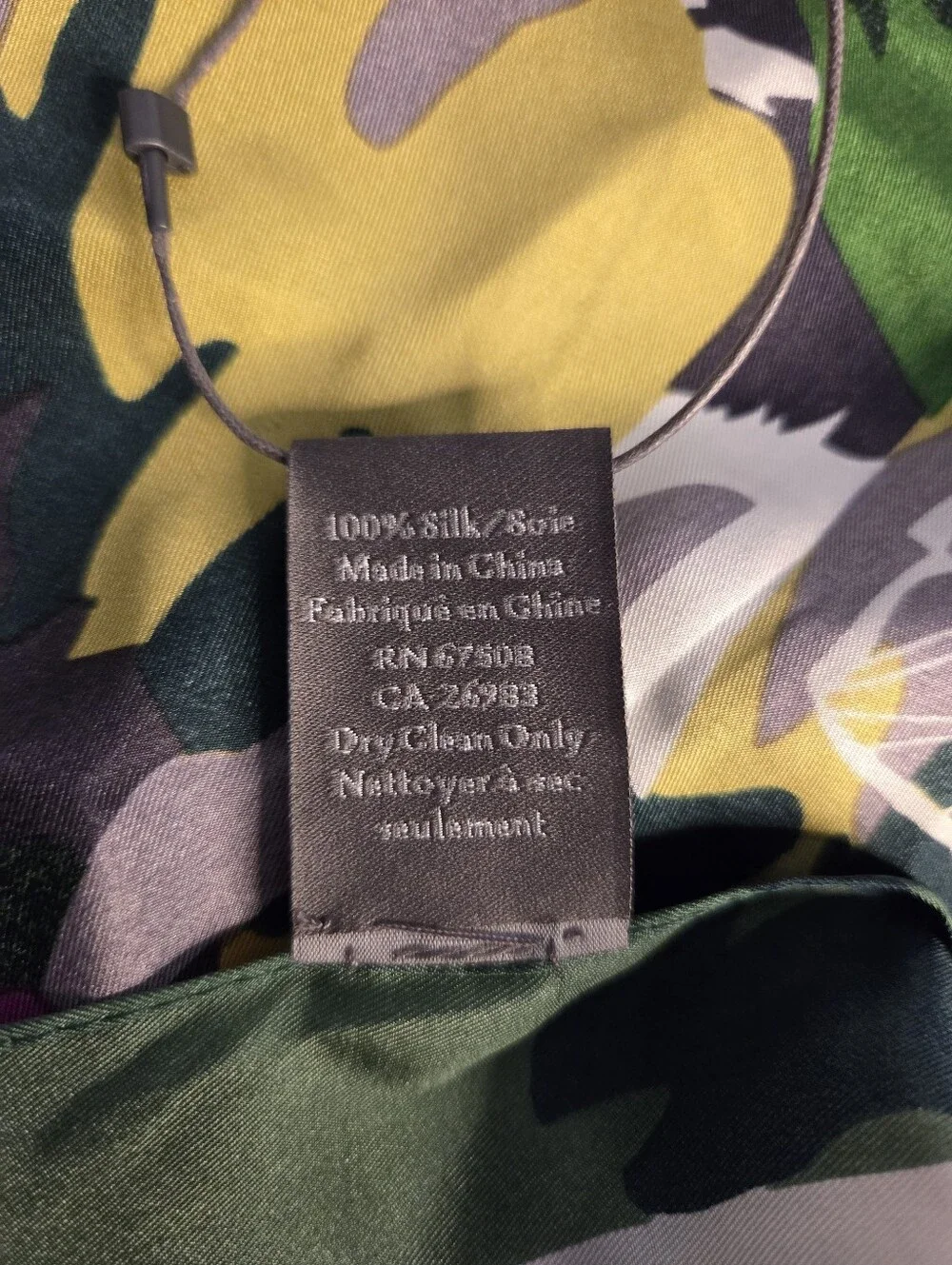 Vince Camuto Silk Scarf New With Tags